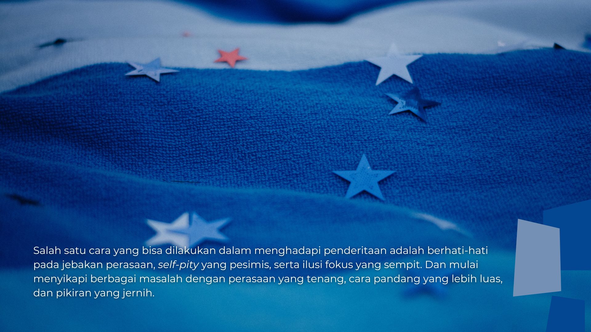 Penderitaan dan Kurangnya Kecerdasan Perasaan Kita Penderitaan dan Kurangnya Kecerdasan Perasaan Kita