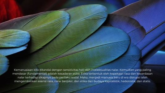 Menjadi Manusia Baru di Era Disrupsi Menjadi Manusia Baru di Era Disrupsi