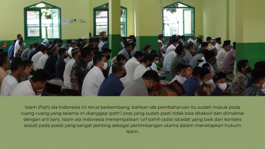 Berislam (Fiqh) Ala Indonesia Berislam (Fiqh) Ala Indonesia