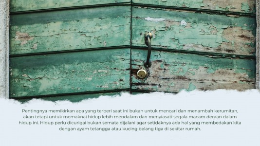 Hidup Seluruh Layak Dicurigai Hidup Seluruh Layak Dicurigai