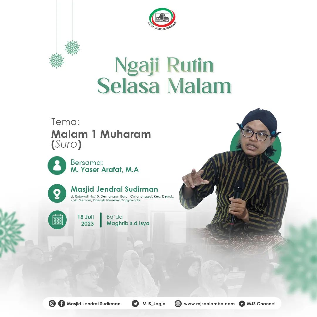 Ngaji Rutin Selasa Malam : Ngaji Malam 1 Suro (Muharam) Ngaji Rutin Selasa Malam : Ngaji Malam 1 Suro (Muharam)