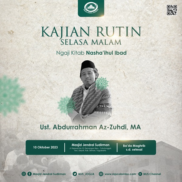 Ngaji Kitab Nasha'ihul Ibad : Ust. Abdurrahaman Az-Zuhdi, M. A.- 6 Perkara Agar Punya Kunci Surga