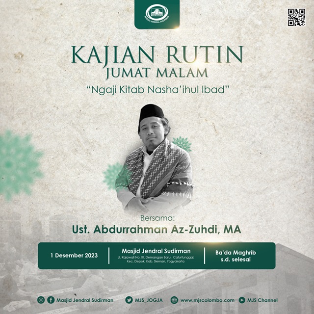 Ngaji Kitab Nasha'ihul Ibad : Ust. Abdurrahaman Az-Zuhdi, M. A. - 6 Nikmat Utama Versi Sayyidina Ali R. A Ngaji Kitab Nasha'ihul Ibad : Ust. Abdurrahaman Az-Zuhdi, M. A. - 6 Nikmat Utama Versi Sayyidina Ali R. A