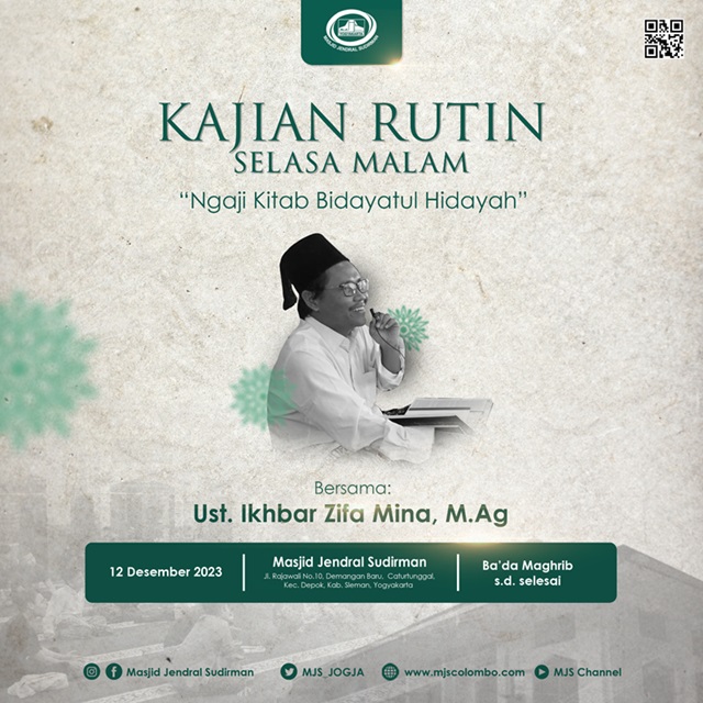 Ngaji Kitab Bidayatul Hidayah : Ust. Ikbar Zifa Mina, S. Ag - Celakalah Orang yang Tidak Pernah Mau Belajar Ngaji Kitab Bidayatul Hidayah : Ust. Ikbar Zifa Mina, S. Ag - Celakalah Orang yang Tidak Pernah Mau Belajar