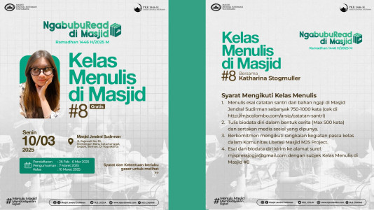 Kelas Menulis di Masjid #8